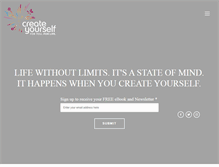Tablet Screenshot of createyourself.co.uk